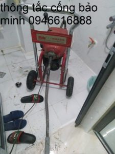 thi công thông tắc bằng máy chuyên dụng cỡ đại
